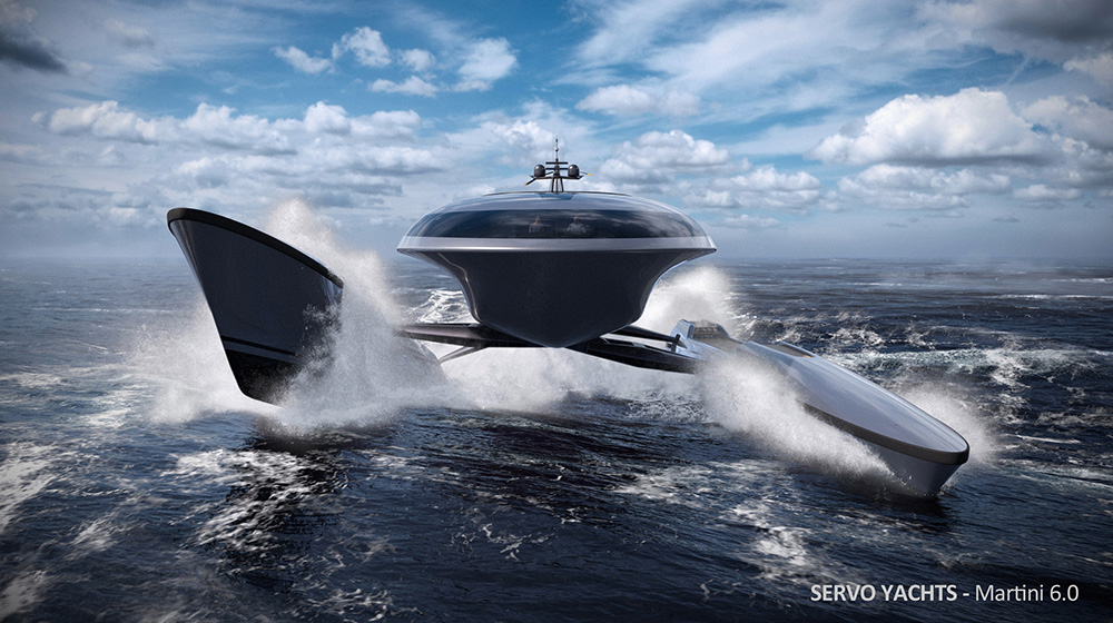 The superyacht designed to avoid seasickness